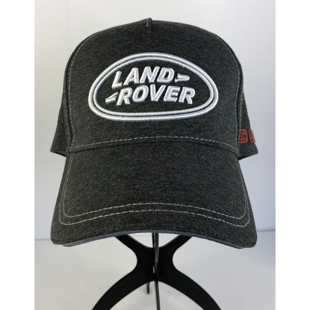 Land Rover Kentucky Three-Day Event Ball Cap Hat Gray Horse Riding Logo 2022